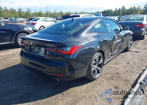 2021 BMW 430I xDrive z USA, uszkodzony, nr VIN WBA73AP00MCG23415